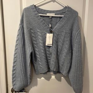 NWT Never Worn Something Navy Cardigan